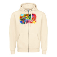 Sandshell Au-some mom Autism Zipper Hoodie - FaDigitalArtStudio