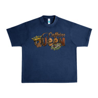 Navy caffeine queen Urban Heavy Tee - BarkalooDesign
