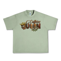 Oil Green caffeine queen Urban Heavy Tee - BarkalooDesign