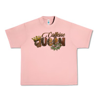 Salmon caffeine queen Urban Heavy Tee - BarkalooDesign