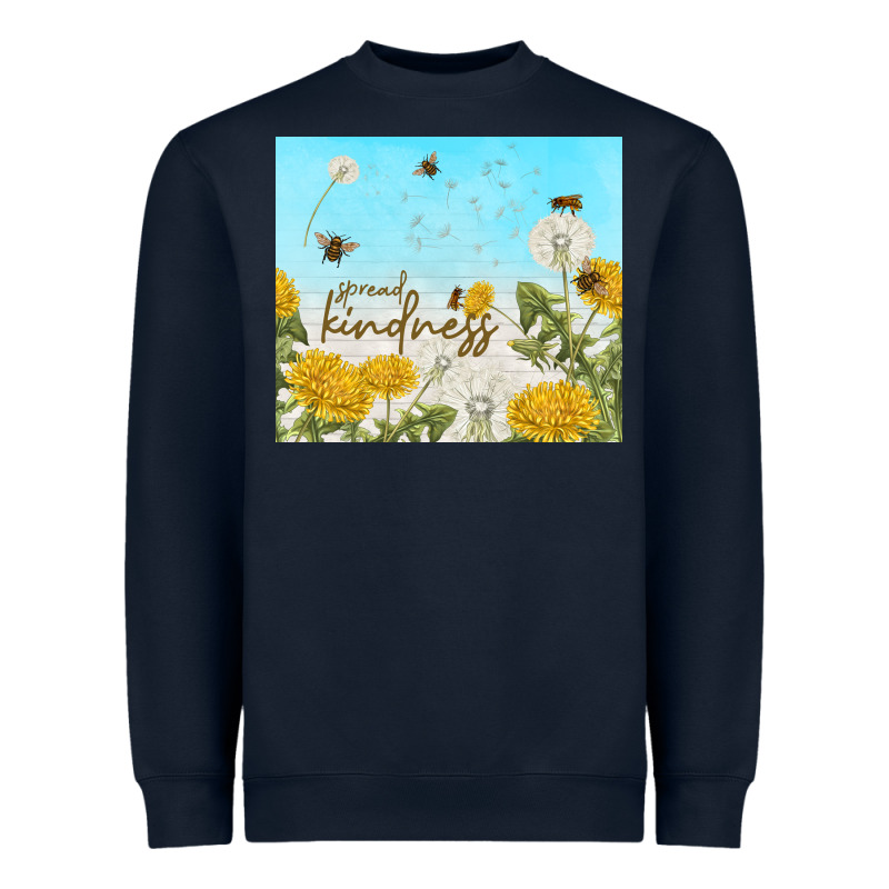Spread Kindness With Dandelions Heavyweight Sweatshirt by TumblerDesignByShophia | Teevron