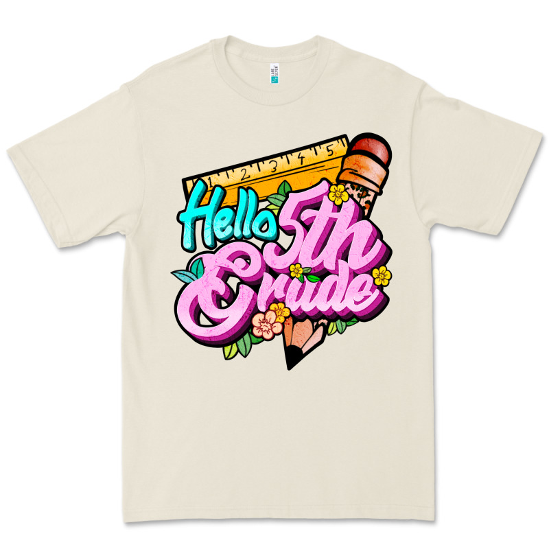 Hello 5th Grade Premium Tee by JahusDesignShop | Teevron