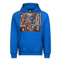 Cobalt Western Reel Cool Dad American Urban Hoodie - LillyAllenDesigns
