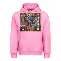 Fuchsia Pink Western Reel Cool Dad American Urban Hoodie - LillyAllenDesigns