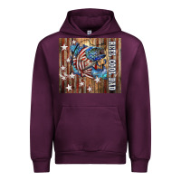 Mauve Wine Western Reel Cool Dad American Urban Hoodie - LillyAllenDesigns