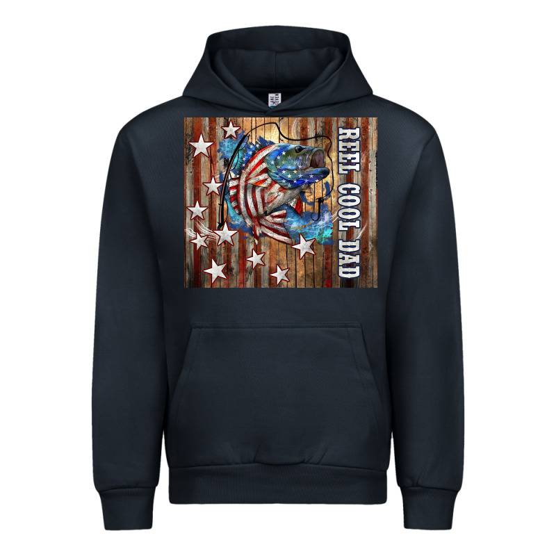 Western Reel Cool Dad American Urban Hoodie by LillyAllenDesigns | Teevron