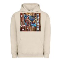 Pigment French Oak Western Reel Cool Dad American Urban Hoodie - LillyAllenDesigns
