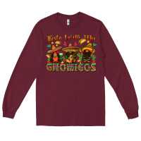 Burgundy fiesta with my gnomigos Long Sleeve Tee - texasbilliewilder