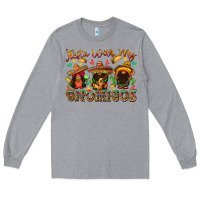 Heather Grey fiesta with my gnomigos Long Sleeve Tee - texasbilliewilder