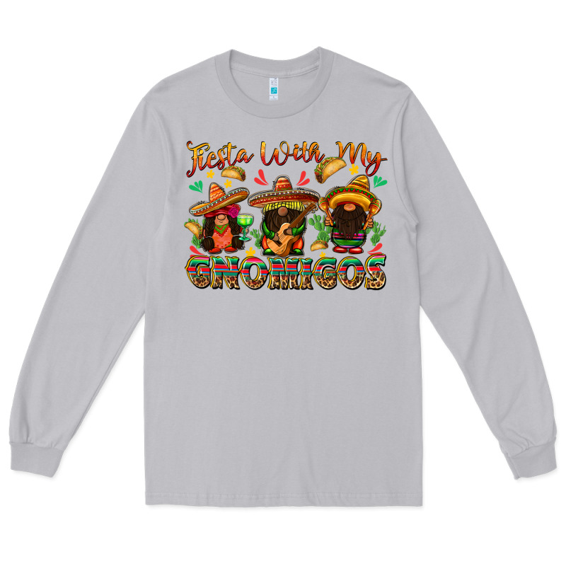 Fiesta With My Gnomigos Long Sleeve Tee by texasbilliewilder | Teevron