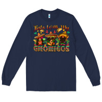 Navy fiesta with my gnomigos Long Sleeve Tee - texasbilliewilder