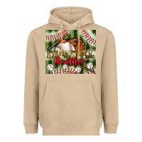 Mushroom baseball brother tumbler Heavyweight Hoodie - BundleAndBundleShop