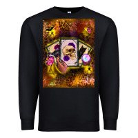 Black tarot cards Premium Sweatshirt - BundleAndBundleShop