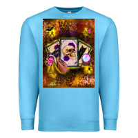 Ocean Blue tarot cards Premium Sweatshirt - BundleAndBundleShop