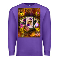 Purple tarot cards Premium Sweatshirt - BundleAndBundleShop