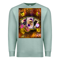 Seafoam tarot cards Premium Sweatshirt - BundleAndBundleShop