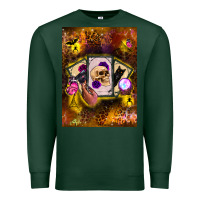 Sports Green tarot cards Premium Sweatshirt - BundleAndBundleShop