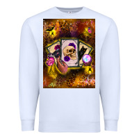 White tarot cards Premium Sweatshirt - BundleAndBundleShop
