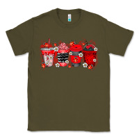 Army Green lady bug drink Classic Tee - RacoonDesign