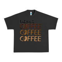 Pigment Black but first coffee coffee coffee Urban Heavy Tee - BarkalooDesign