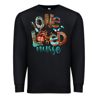 Black One Loved Nurse Premium Sweatshirt - FaDigitalArtStudio