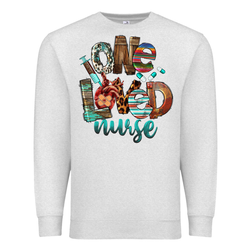 One Loved Nurse Premium Sweatshirt by FaDigitalArtStudio | Teevron