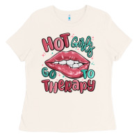 Bone hot girls go to therapy Ladies Tee - MaliasSmallBusiness