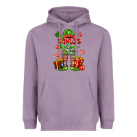 Lavender santa s helper Heavyweight Hoodie - FaDigitalArtStudio