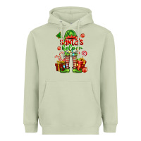 Matcha santa s helper Heavyweight Hoodie - FaDigitalArtStudio
