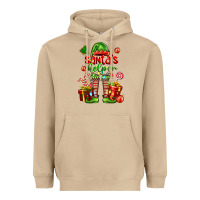 Mushroom santa s helper Heavyweight Hoodie - FaDigitalArtStudio