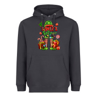 Smoke santa s helper Heavyweight Hoodie - FaDigitalArtStudio