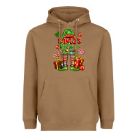 Toasted Coconut santa s helper Heavyweight Hoodie - FaDigitalArtStudio