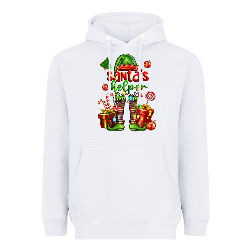 Santa S Helper Heavyweight Hoodie by FaDigitalArtStudio | Teevron