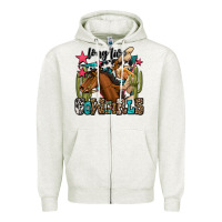 Oatmeal Heather long live cowgirls Zipper Hoodie - OliviaCreatesArt