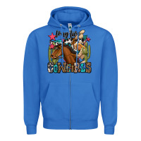 True Royal long live cowgirls Zipper Hoodie - OliviaCreatesArt