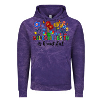 Cloud Purple neurodiversity is beautiful Vintage Hoodie - Artiststas