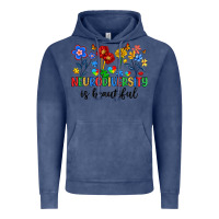 Vintage Denim neurodiversity is beautiful Vintage Hoodie - Artiststas