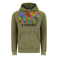 Vintage Olive neurodiversity is beautiful Vintage Hoodie - Artiststas