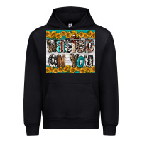 Black Western Wasted On You Urban Hoodie - LillyAllenDesigns
