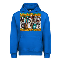 Cobalt Western Wasted On You Urban Hoodie - LillyAllenDesigns
