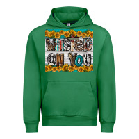 Emerald Western Wasted On You Urban Hoodie - LillyAllenDesigns