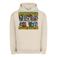 Pigment French Oak Western Wasted On You Urban Hoodie - LillyAllenDesigns
