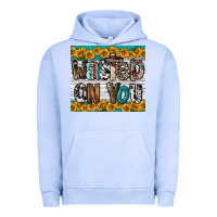 Pigment Grape Ice Western Wasted On You Urban Hoodie - LillyAllenDesigns
