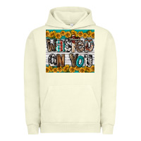 Pigment Pistachio Western Wasted On You Urban Hoodie - LillyAllenDesigns