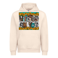 Sandshell Western Wasted On You Urban Hoodie - LillyAllenDesigns