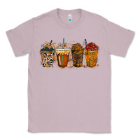 Lilac leopard and cowhide drink Classic Tee - RacoonDesign