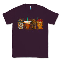 Plum leopard and cowhide drink Classic Tee - RacoonDesign
