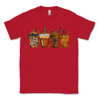 Red leopard and cowhide drink Classic Tee - RacoonDesign