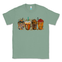 Sage leopard and cowhide drink Classic Tee - RacoonDesign