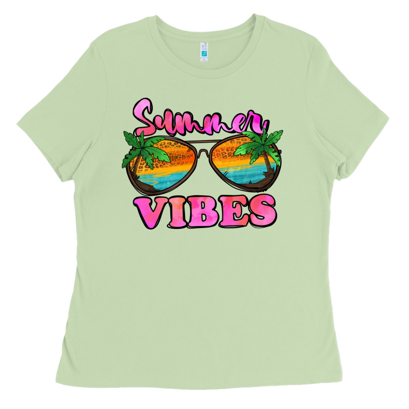 Summer Vibes Ladies Tee by Jasminsmagicworld | Teevron